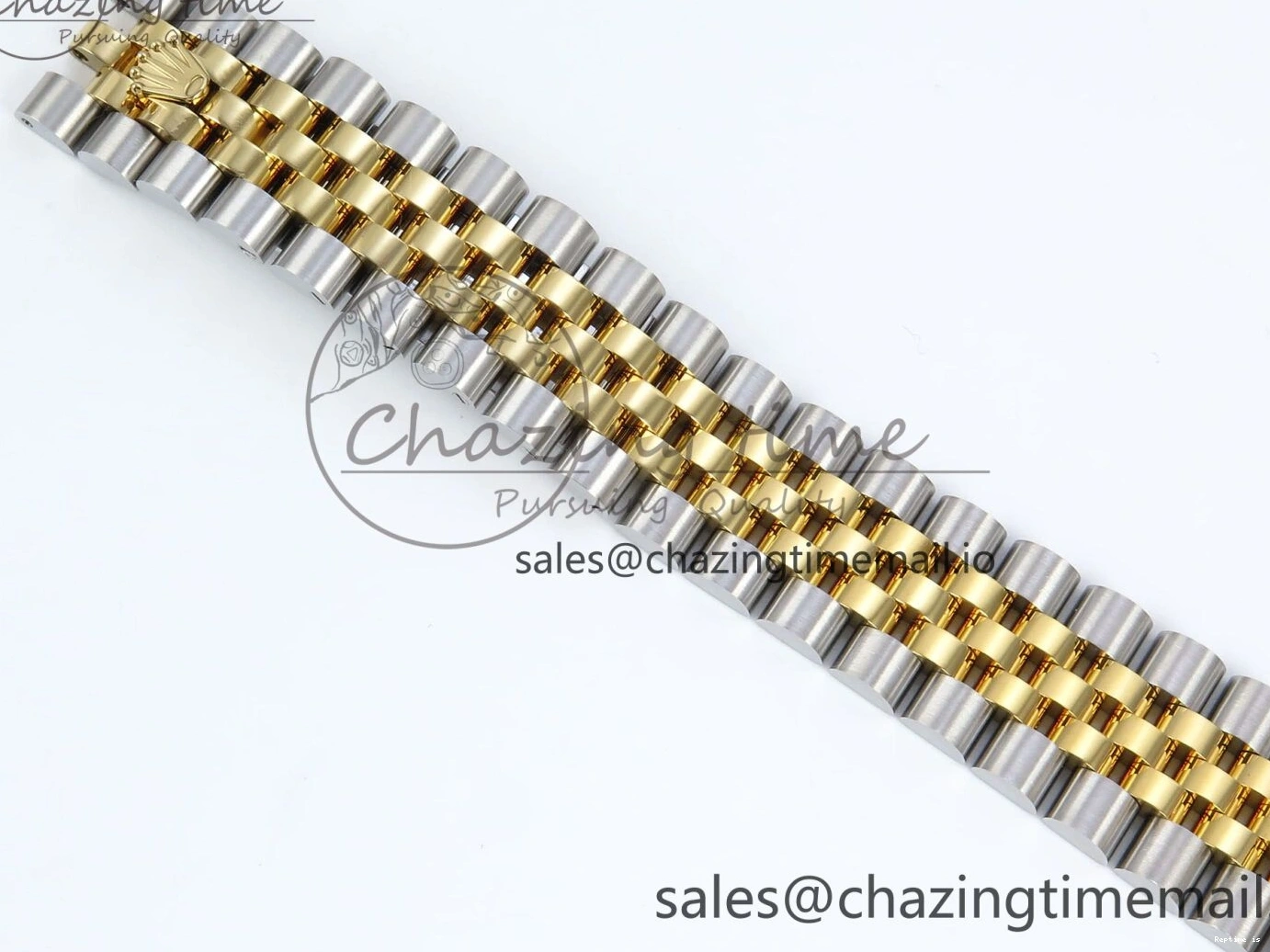1221 DateJust 31 278273 ARF 1:1 Best Edition 904L Steel Green Roman Diamonds Dial on SS YG Jubilee Bracelet ETA Flexible 572